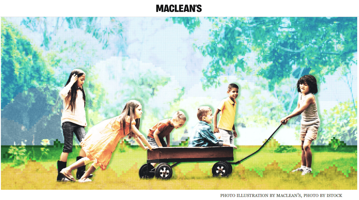 Maclean's Article by Hannah Beach | Let the Kids Play This Summer Maclean's Article by Hannah Beach | Let the Kids Play This Summer